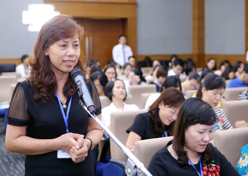 Học viên thảo luận sôi nổi