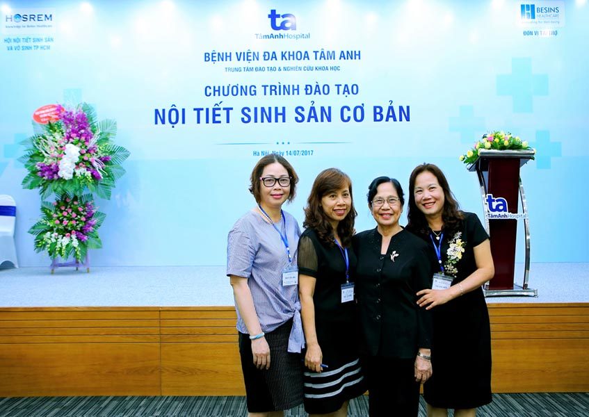 hình ảnh sự kiện đào tạo nội tiết sinh sản cơ bản