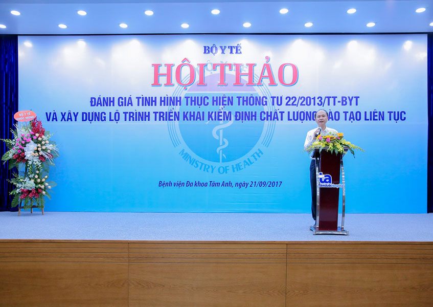gs ts lê quang cường thứ trưởng bộ y tế phát biểu khai mạc
