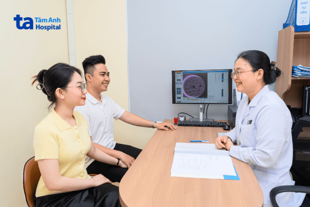 thăm khám sức khỏe sinh sản tại ivf tâm anh