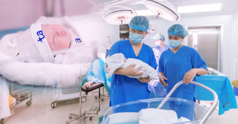 Sản phụ sinh con khỏe mạnh nhờ điều trị can thiệp sớm tụ dịch vết mổ ở tử cung