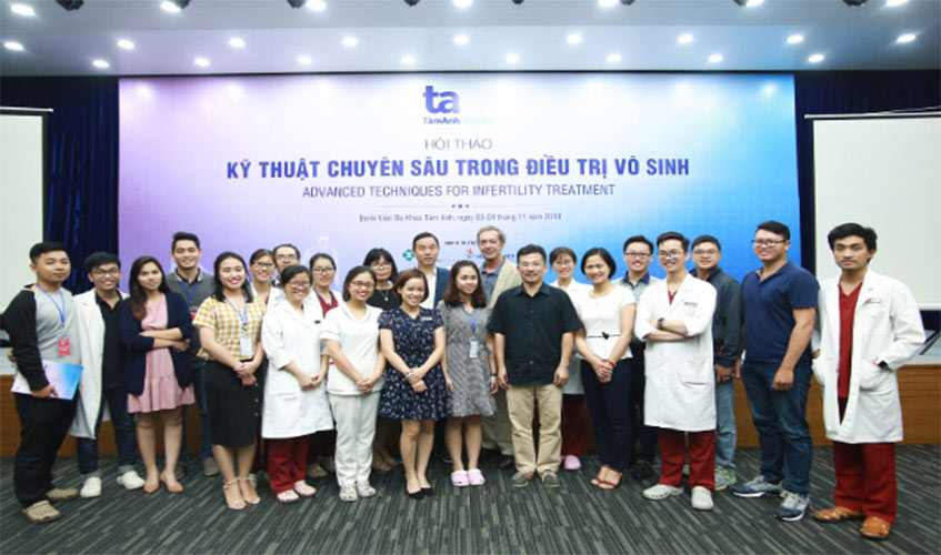 Kết thúc hai ngày hội thảo học viên được tiếp cận với những kiến thức mới trong việc điều trị vô sinh hiếm muộn