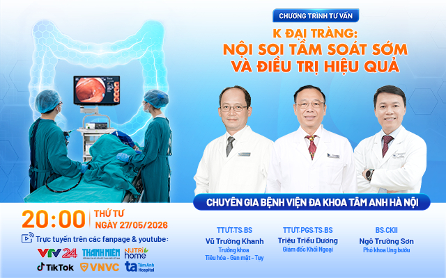 live K đại tràng nội soi tầm soát mb