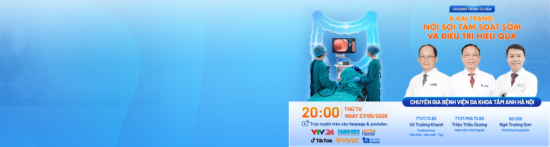 live K đại tràng nội soi tầm soát pc