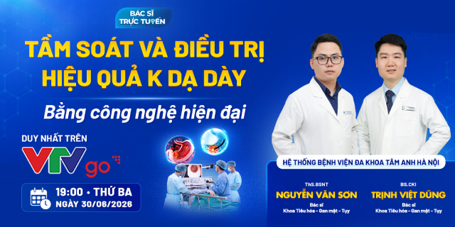 tầm soát điều trị K dạ dày mb
