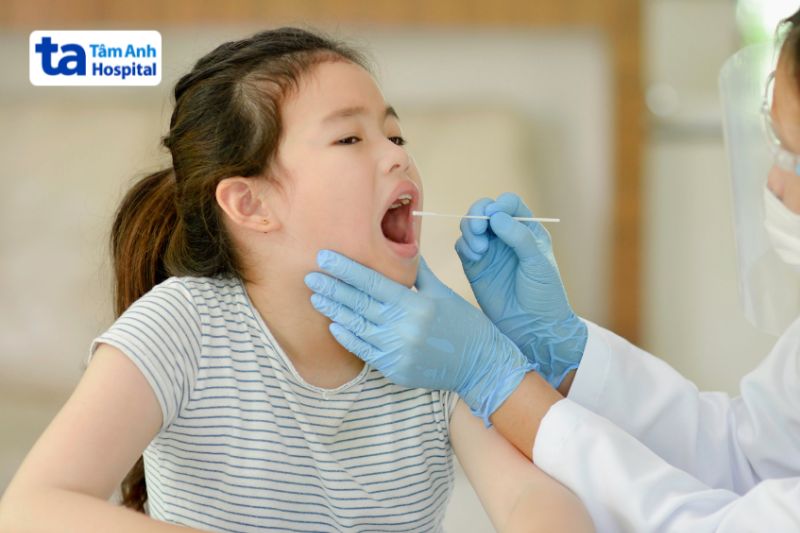 chẩn đoán bệnh bạch hầu