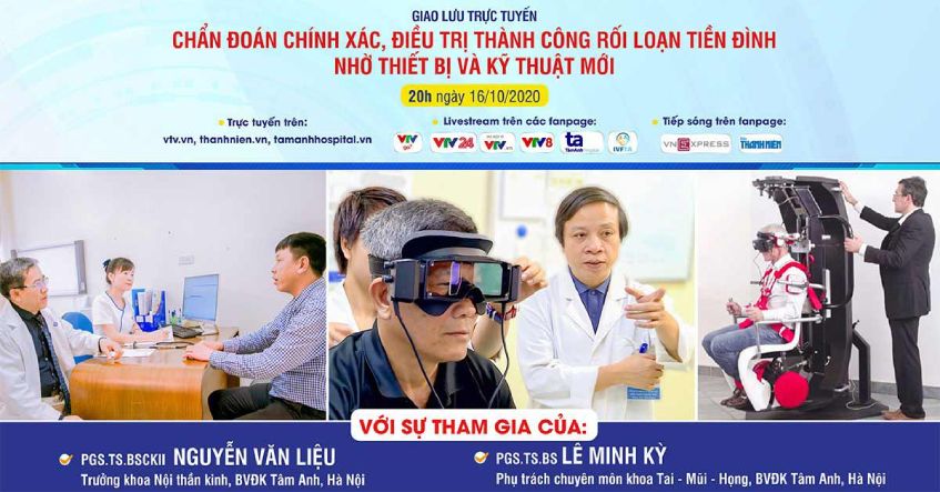 Chẩn đoán và điều trị rối loạn tiền đình nhờ thiết bị, kỹ thuật mới