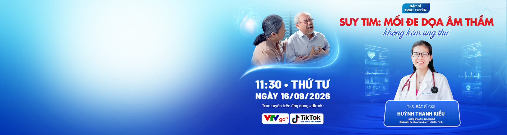 banner suy tim mối đe dọa âm thầm không kém ung thư