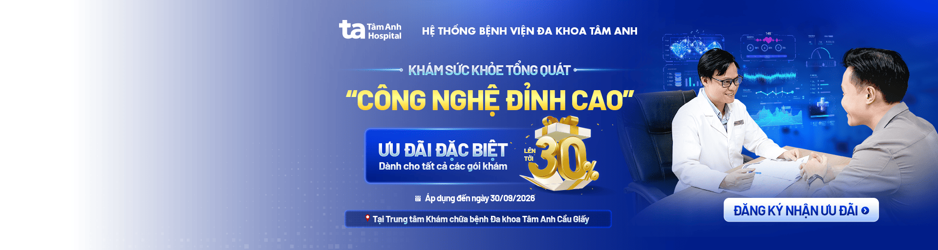 banner ưu đãi khám sức khỏe tổng quát