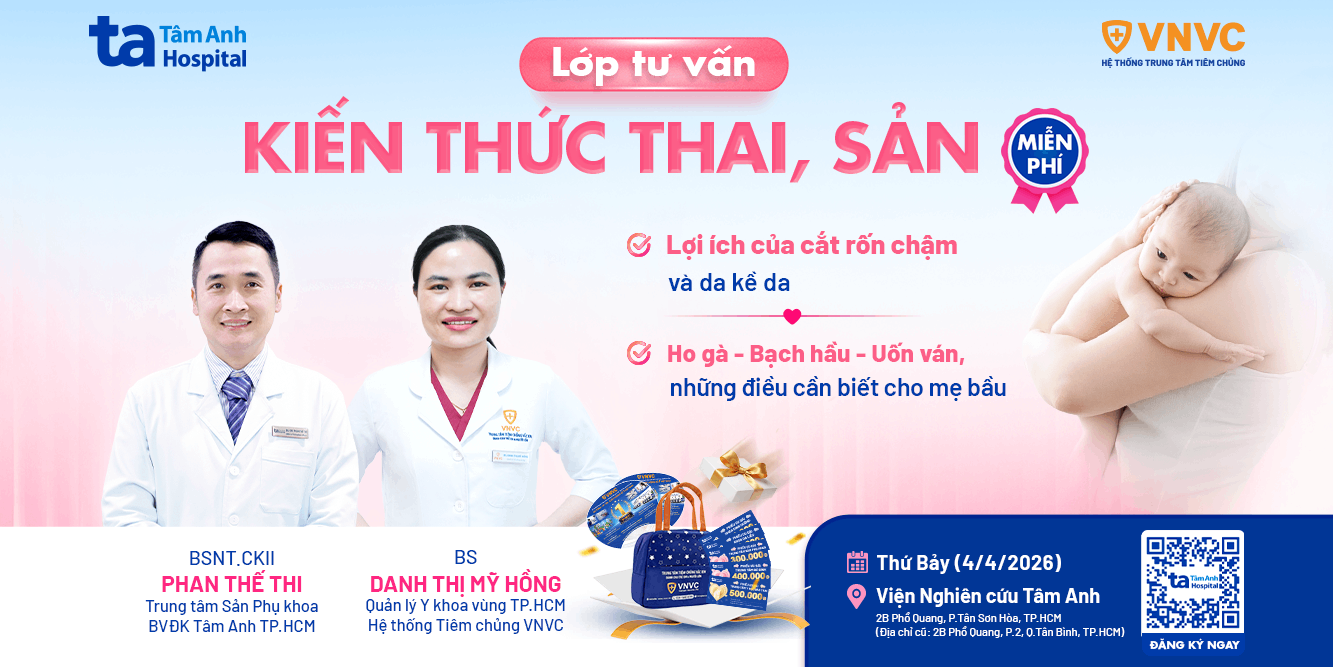 banner lớp học tiền sản