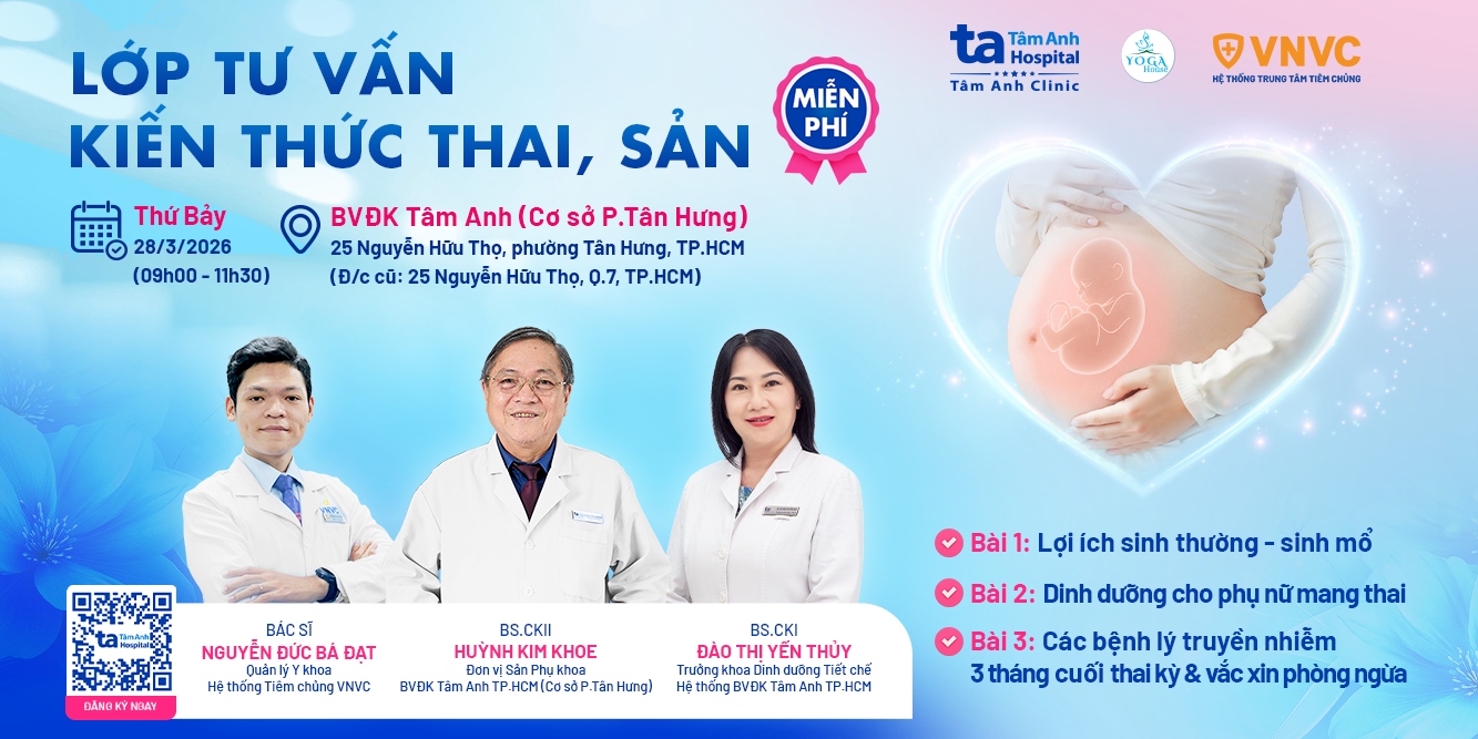banner lớp học tiền sản
