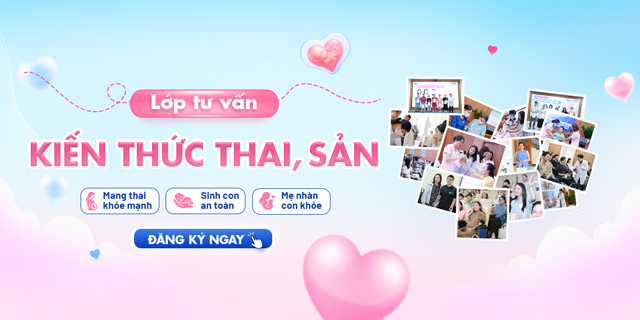 banner lớp học tiền sản