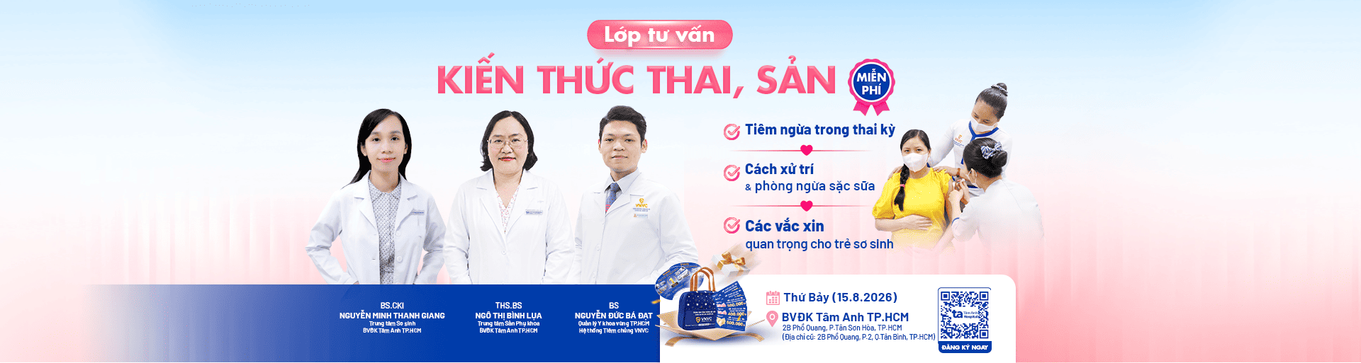 banner lớp học tiền sản ngày 15/8/2026