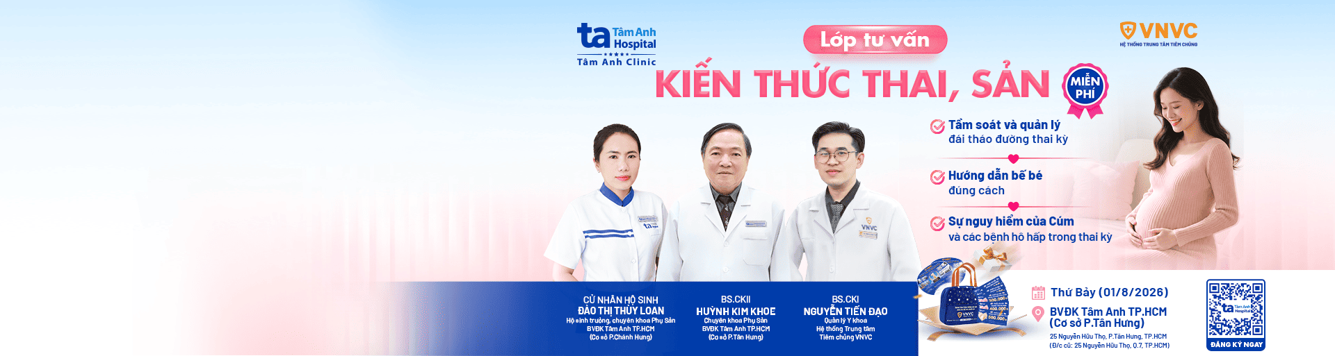 banner lớp học tiền sản số 8 ngày 1/8/2026