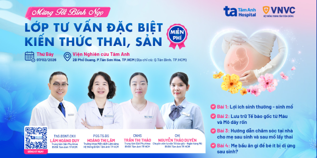 Banner lớp tư vấn đặc biệt kiến thức thai sản