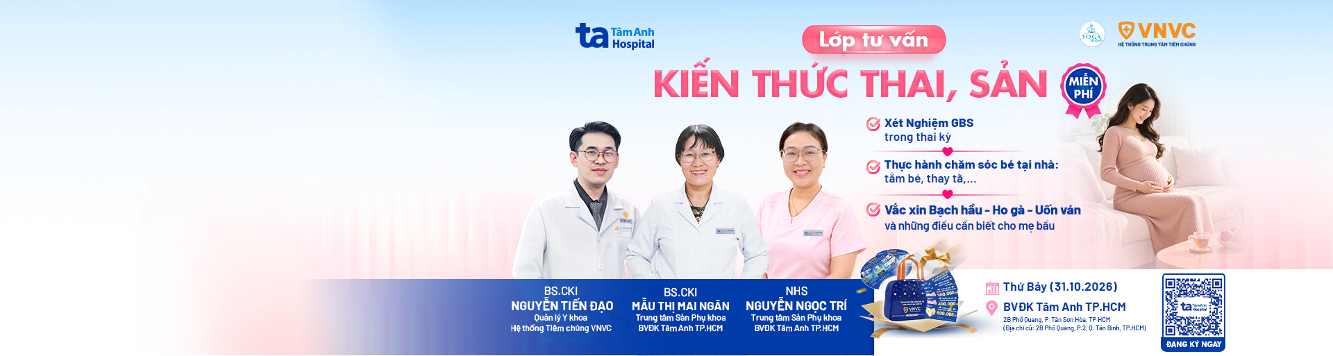 banner lớp học tiền sản 31/10/2026