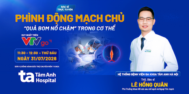 banner phình động mạch chủ
