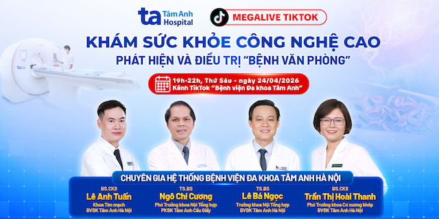 banner megalive tiktok khám sức khỏe công nghệ cao mobile