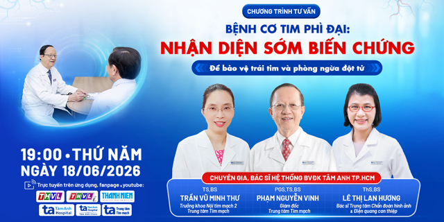 banner bệnh cơ tim phì đại nhận diện sớm biến chứng