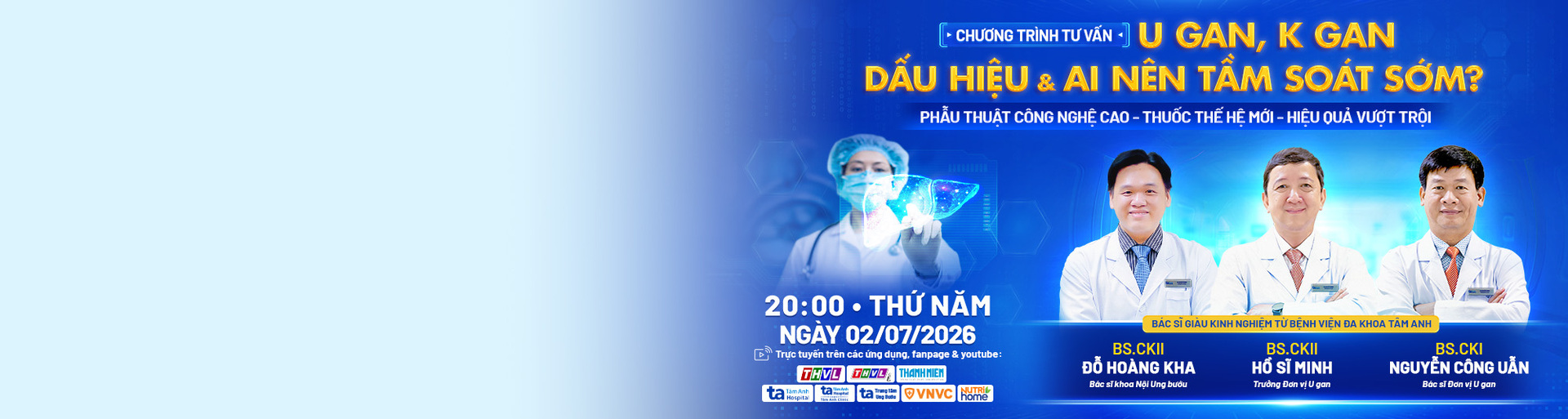 banner pc ai nên tầm soát u gan ung thư gan
