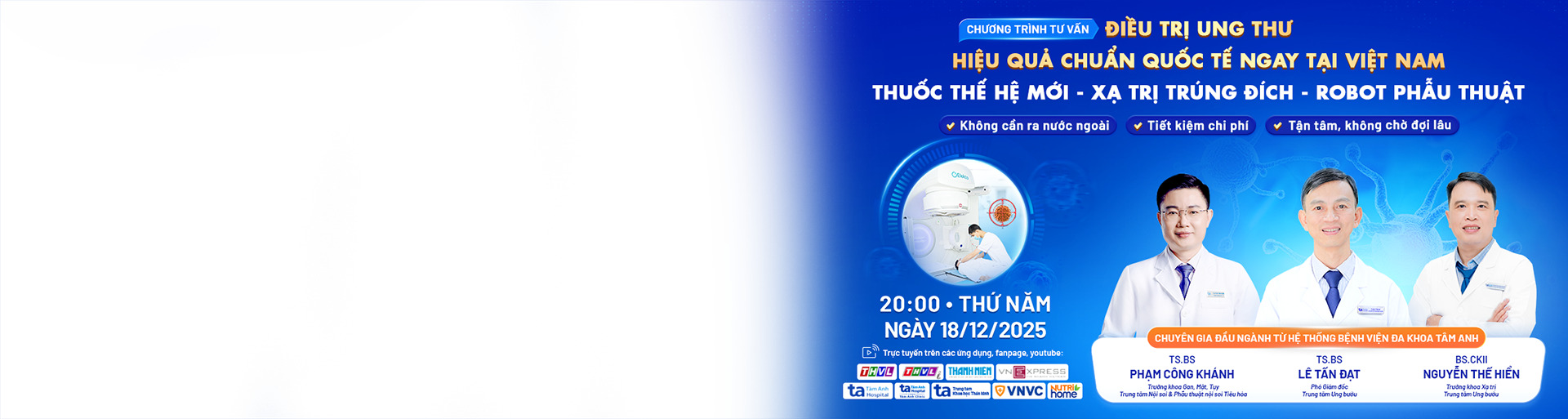 banner pc điều trị ung thư thế hệ mới