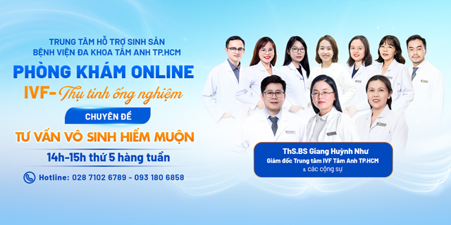 Banner phòng khám online IVF mb