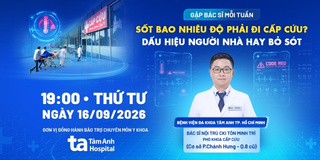 banner sốt bao nhiêu độ phải đi cấp cứu MB