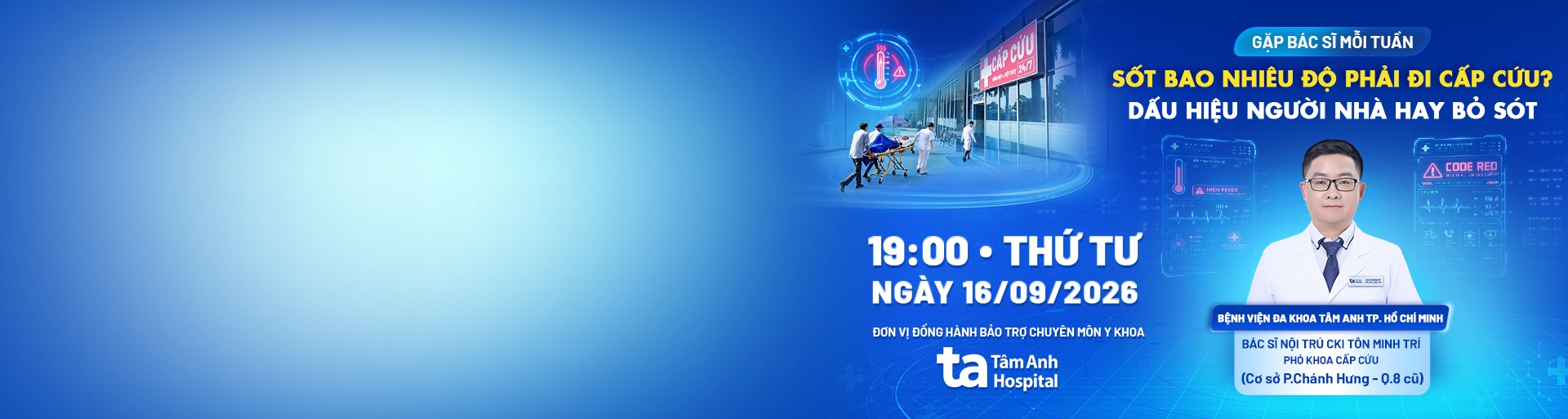 banner sốt bao nhiêu độ phải đi cấp cứu