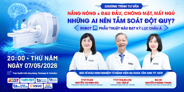 banner tầm soát đột quỵ mùa nắng nóng mb
