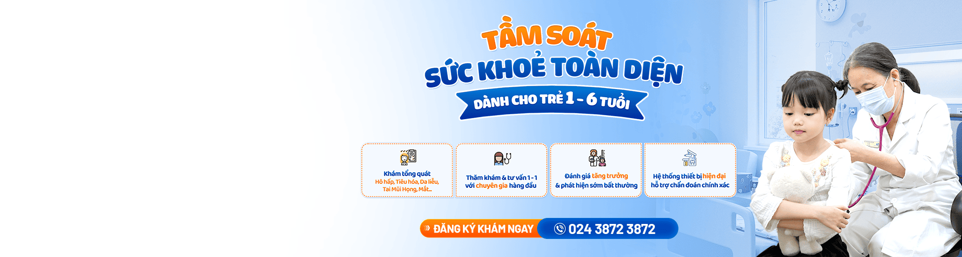 banner tầm soát sức khỏe toàn diện trẻ 1 đến 6 tuổi
