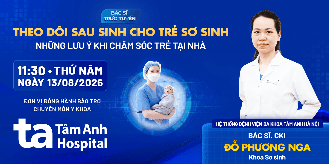 banner theo dõi sau sinh cho trẻ sơ sinh