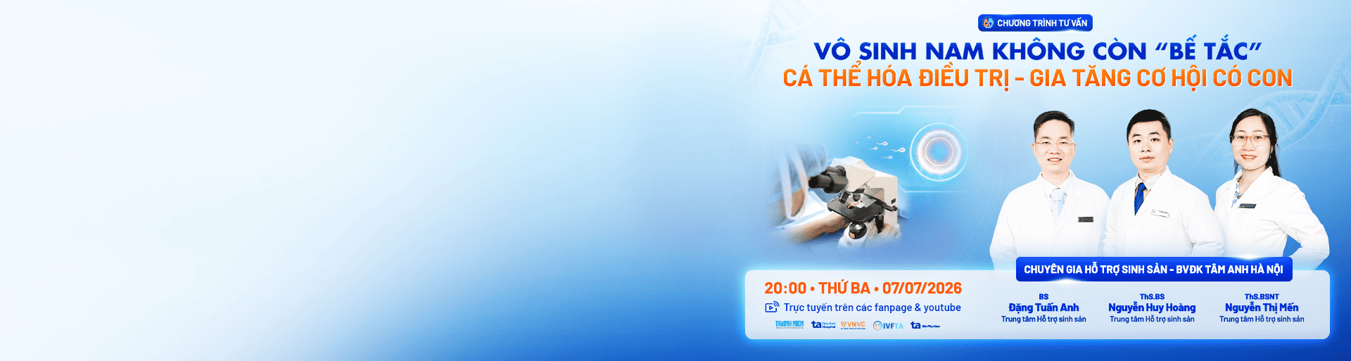 banner vô sinh nam không còn bế tắc