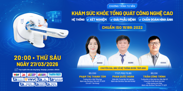 banner chương trình tư vấn khám sức khỏe tổng quát công nghệ cao ngày 27/03/2026 mobile
