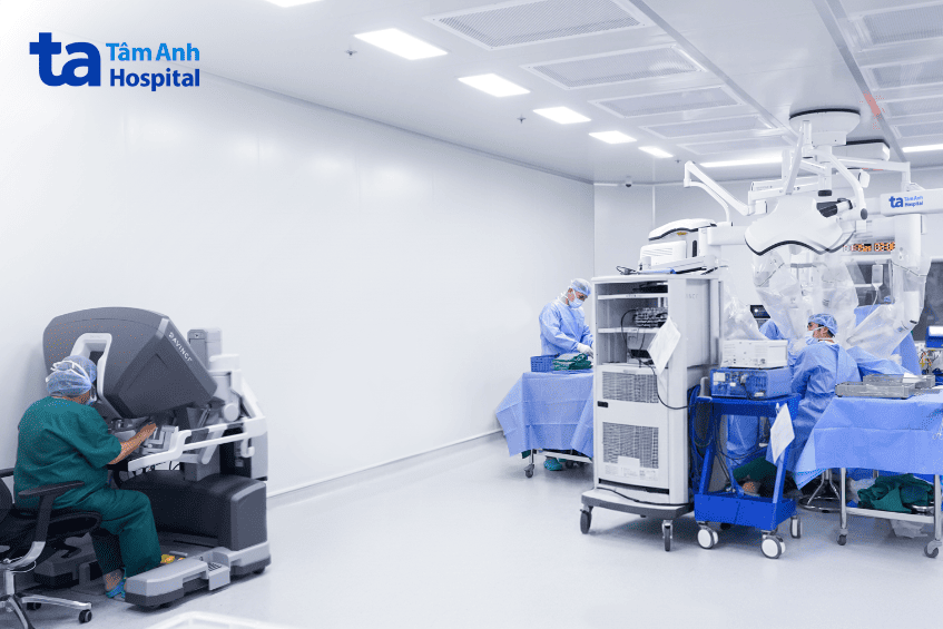 hệ thống robot phẫu thuật da vinci xi bvđk tâm anh