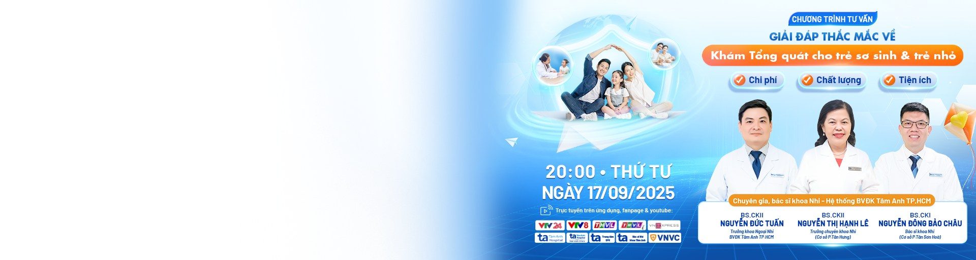 Live khám tổng quát cho trẻ sơ sinh và trẻ nhỏ banner ck