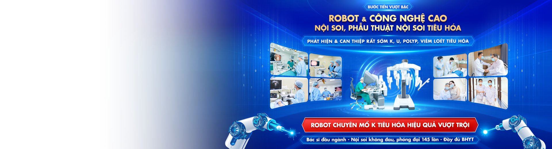 robot chuyên mổ K tiêu hóa ck