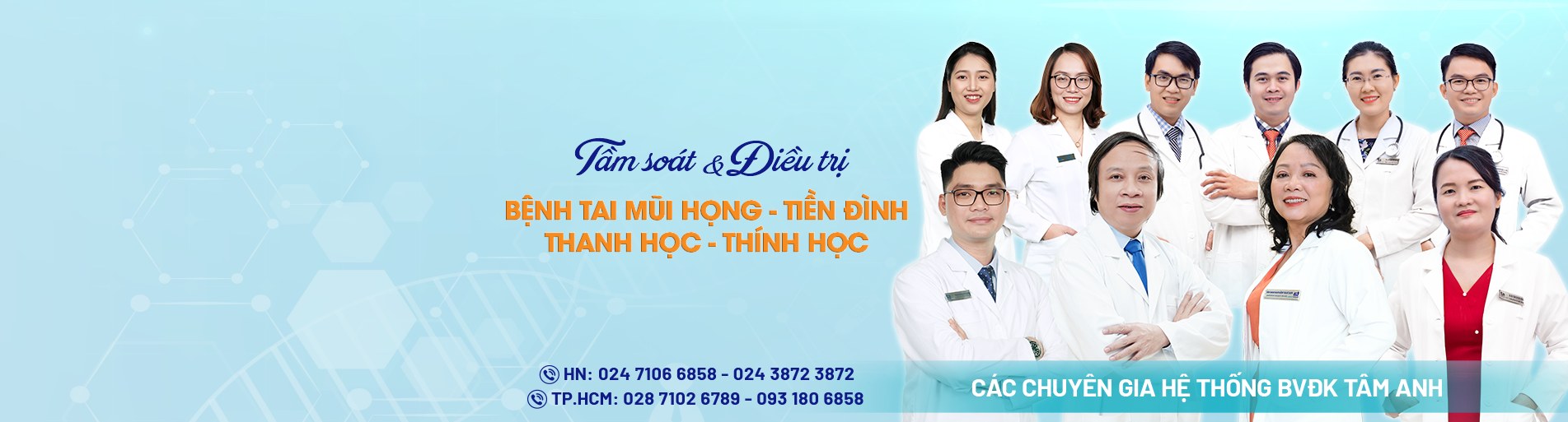 tầm soát về tai mũi họng
