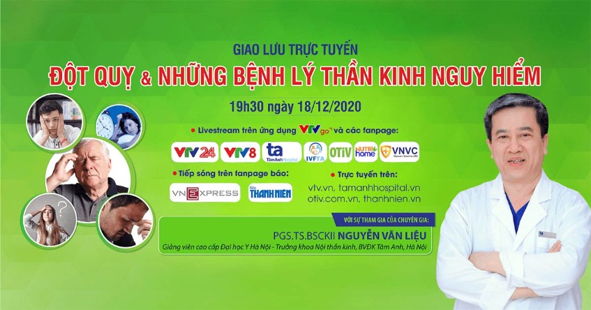 Cách nhận biết, phòng ngừa đột quỵ & những bệnh thần kinh nguy hiểm
