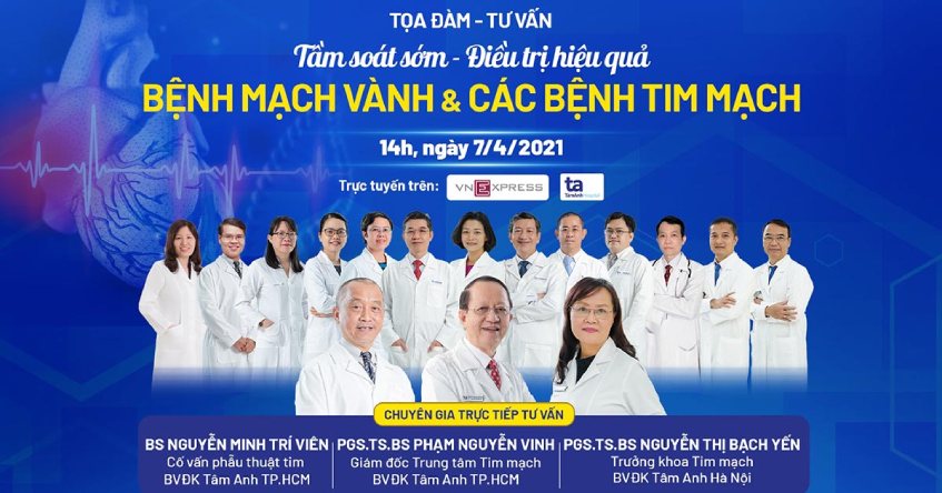 Tọa đàm về tầm soát, điều trị Bệnh mạch vành và bệnh tim mạch