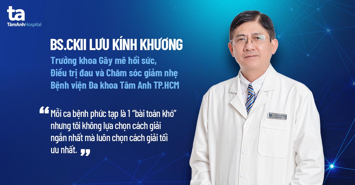 Người thầy thuốc không ngại “vượt khó” để gây mê an toàn