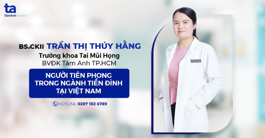 Niềm đam mê mãnh liệt với khoa Tai Mũi Họng