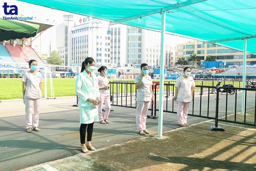 Đảm bảo an toàn phòng chống dịch trong quá trình trao tặng