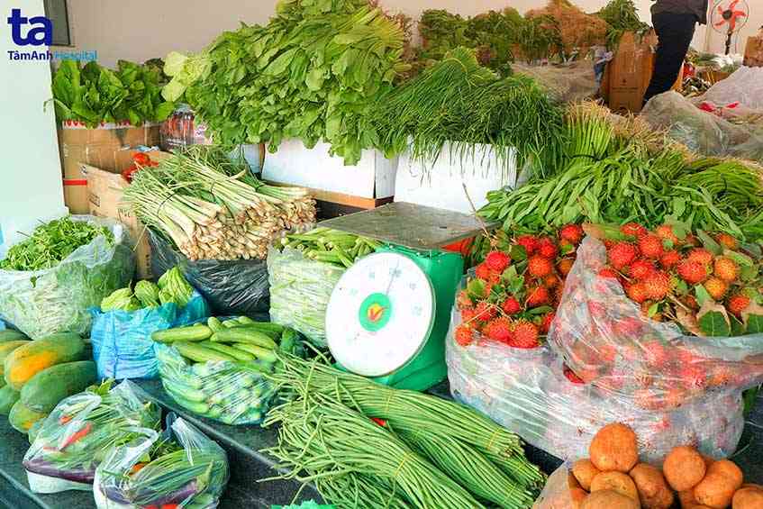 hỗ trợ rau củ mùa dịch