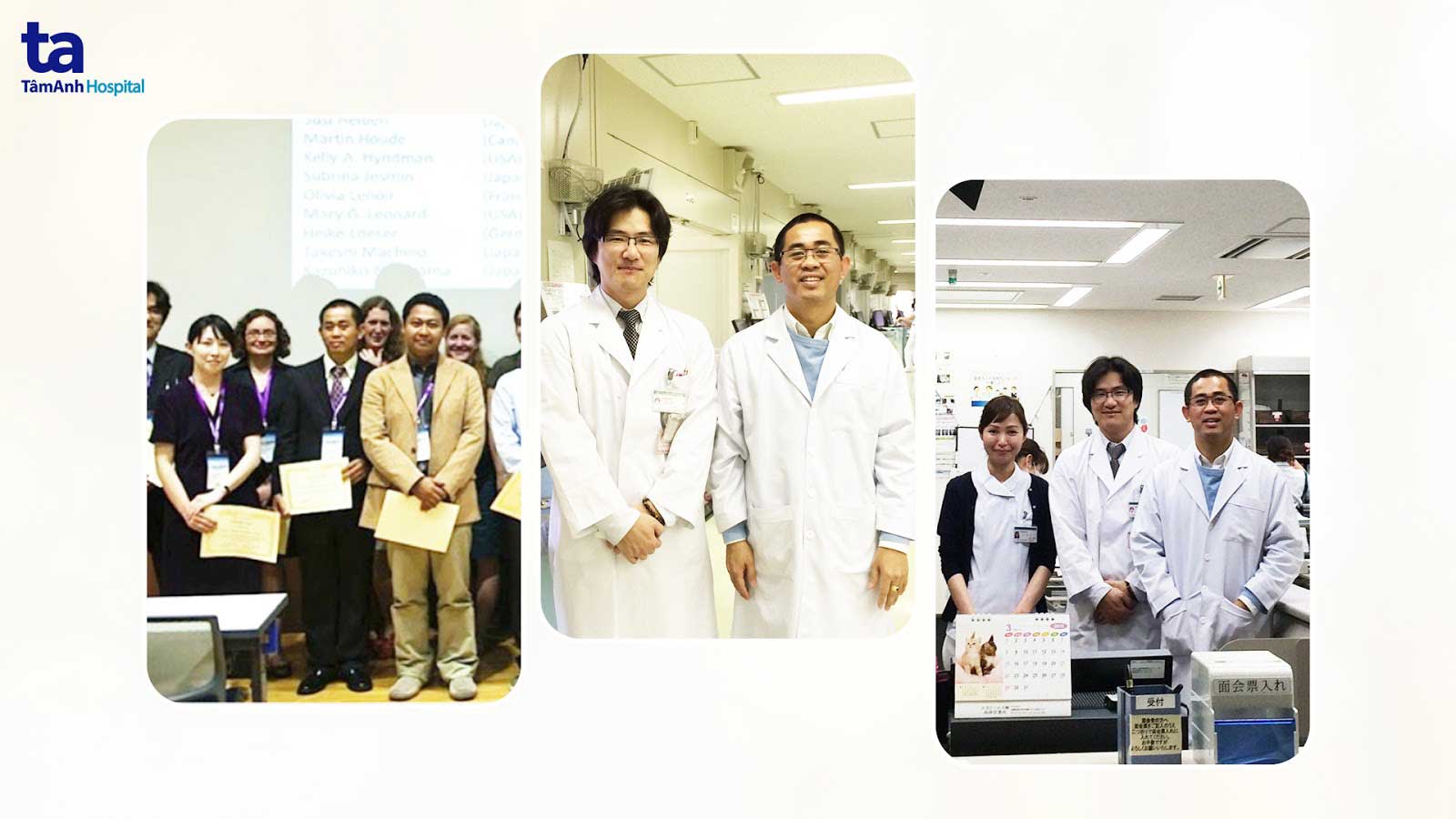 Bác sĩ Trần Văn Hùng đi học ở Nhật Bản