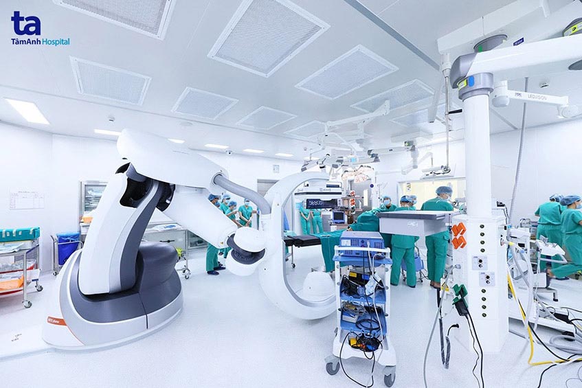 cơ sở vật chất bệnh viện tâm anh