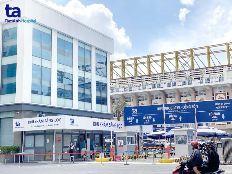 khu khám sàng lọc bvta