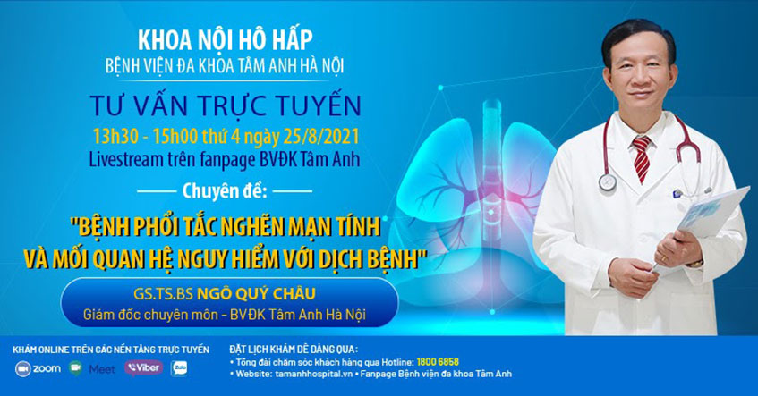 Bệnh phổi tắc nghẽn mạn tính và mối quan hệ nguy hiểm với dịch bệnh