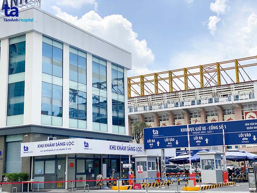 khu khám sàng lọc BVĐK Tâm Anh