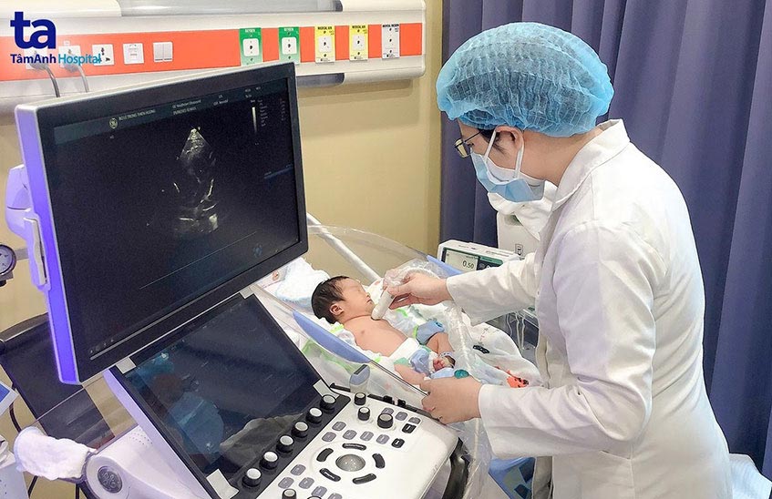Một bé tim bẩm sinh phức tạp được khám tim mạch ngay khi chào đời tại Bệnh viện Đa khoa Tâm Anh