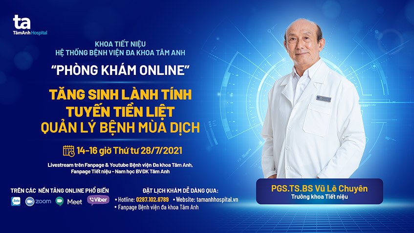 phòng khám online tiết niệu